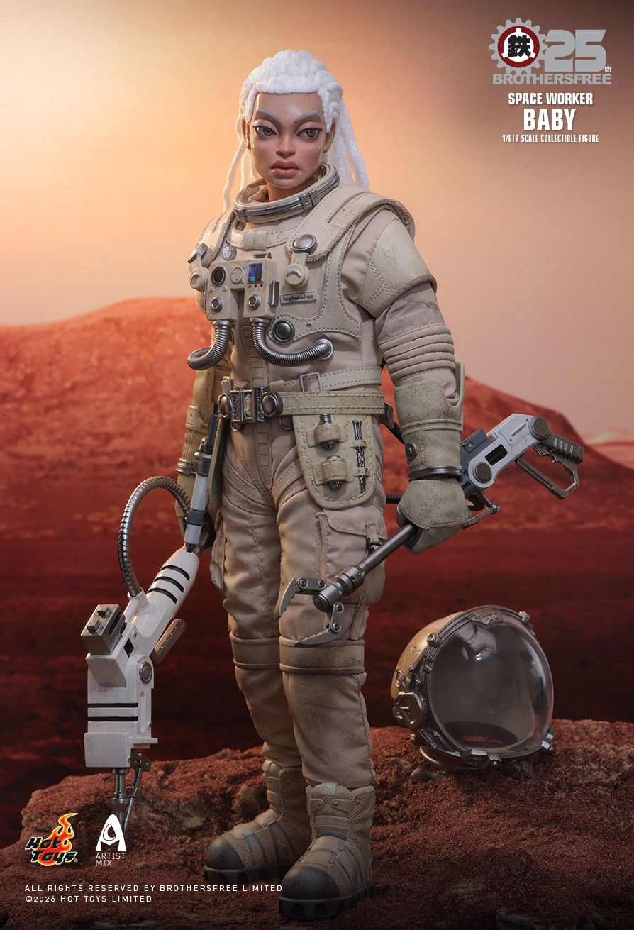 Hot Toys AMC040 - Brothersfree X Hot Toys - Space Worker Baby 【Pre-Order】