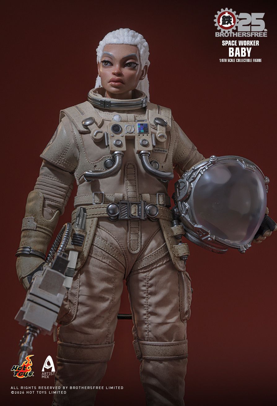 Hot Toys AMC040 - Brothersfree X Hot Toys - Space Worker Baby 【Pre-Order】