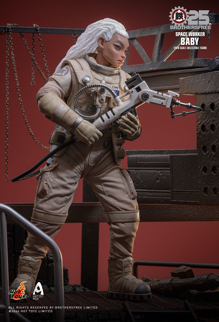 Hot Toys AMC040 - Brothersfree X Hot Toys - Space Worker Baby 【Pre-Order】