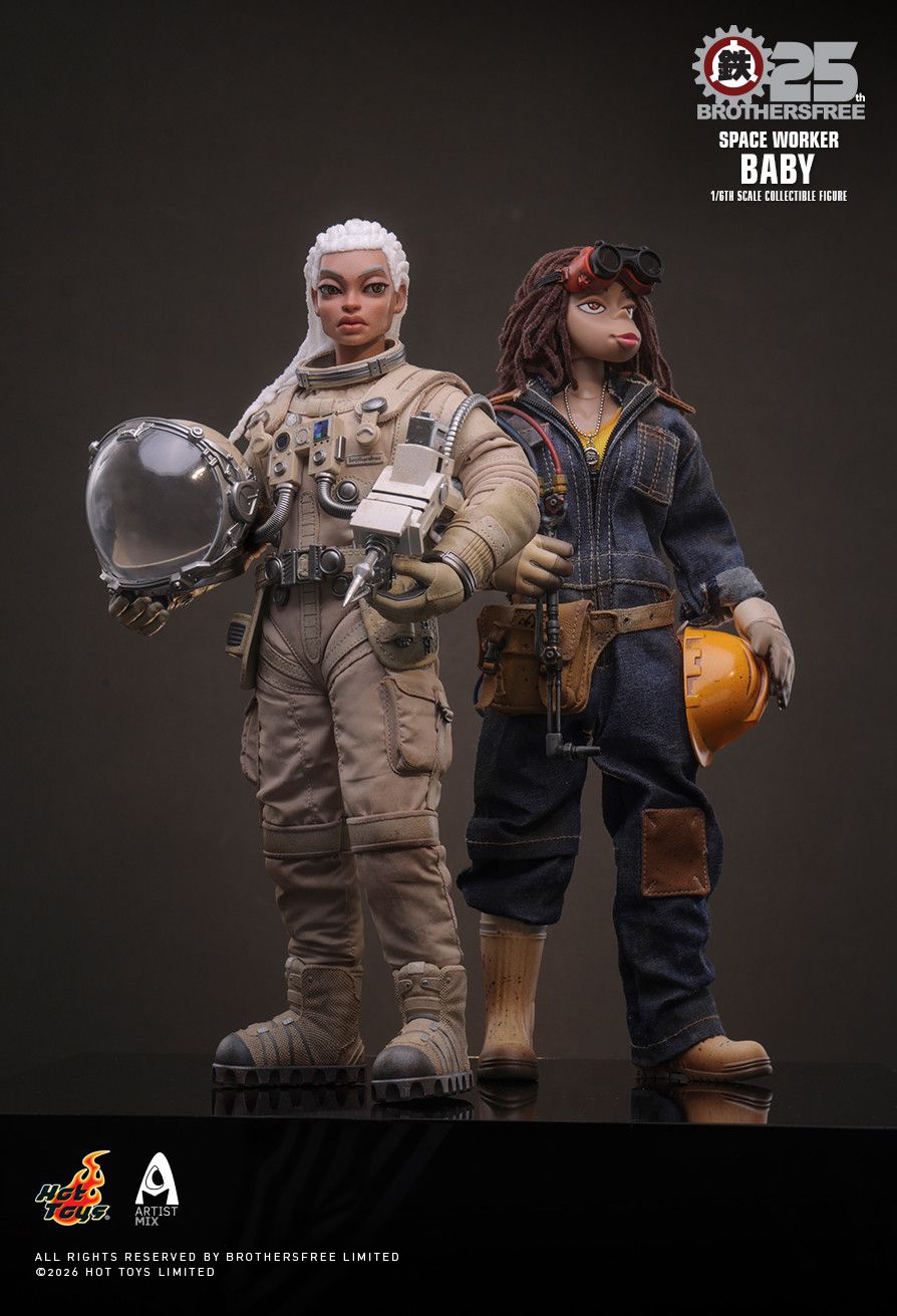 Hot Toys AMC040 - Brothersfree X Hot Toys - Space Worker Baby 【Pre-Order】