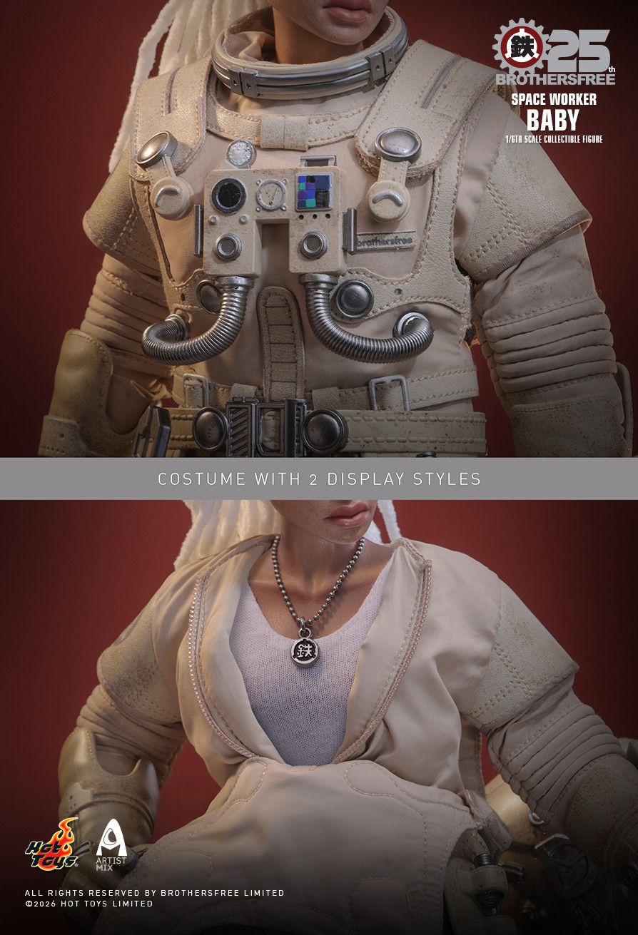 Hot Toys AMC040 - Brothersfree X Hot Toys - Space Worker Baby 【Pre-Order】