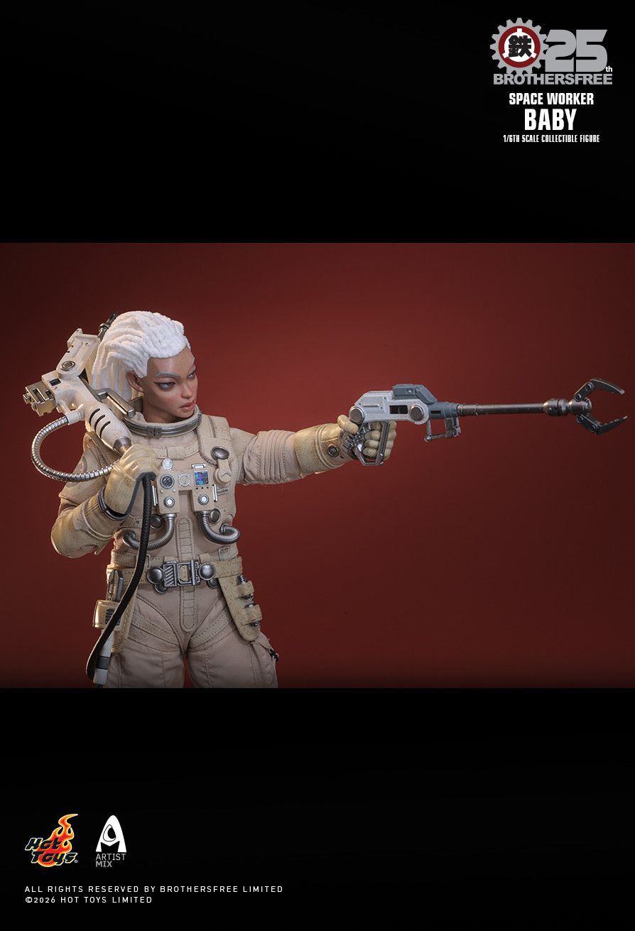 Hot Toys AMC040 - Brothersfree X Hot Toys - Space Worker Baby 【Pre-Order】