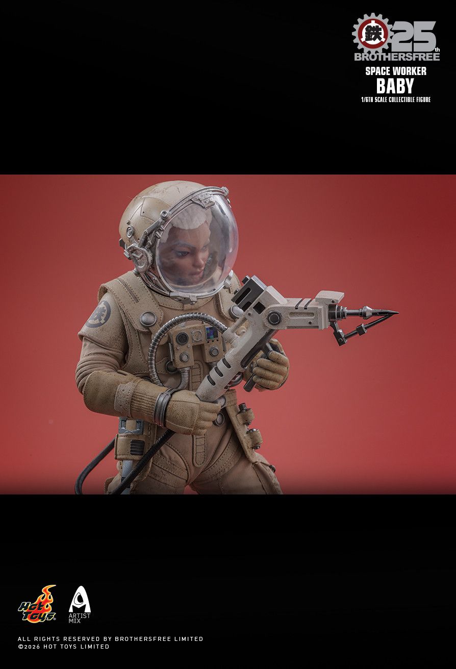 Hot Toys AMC040 - Brothersfree X Hot Toys - Space Worker Baby 【Pre-Order】