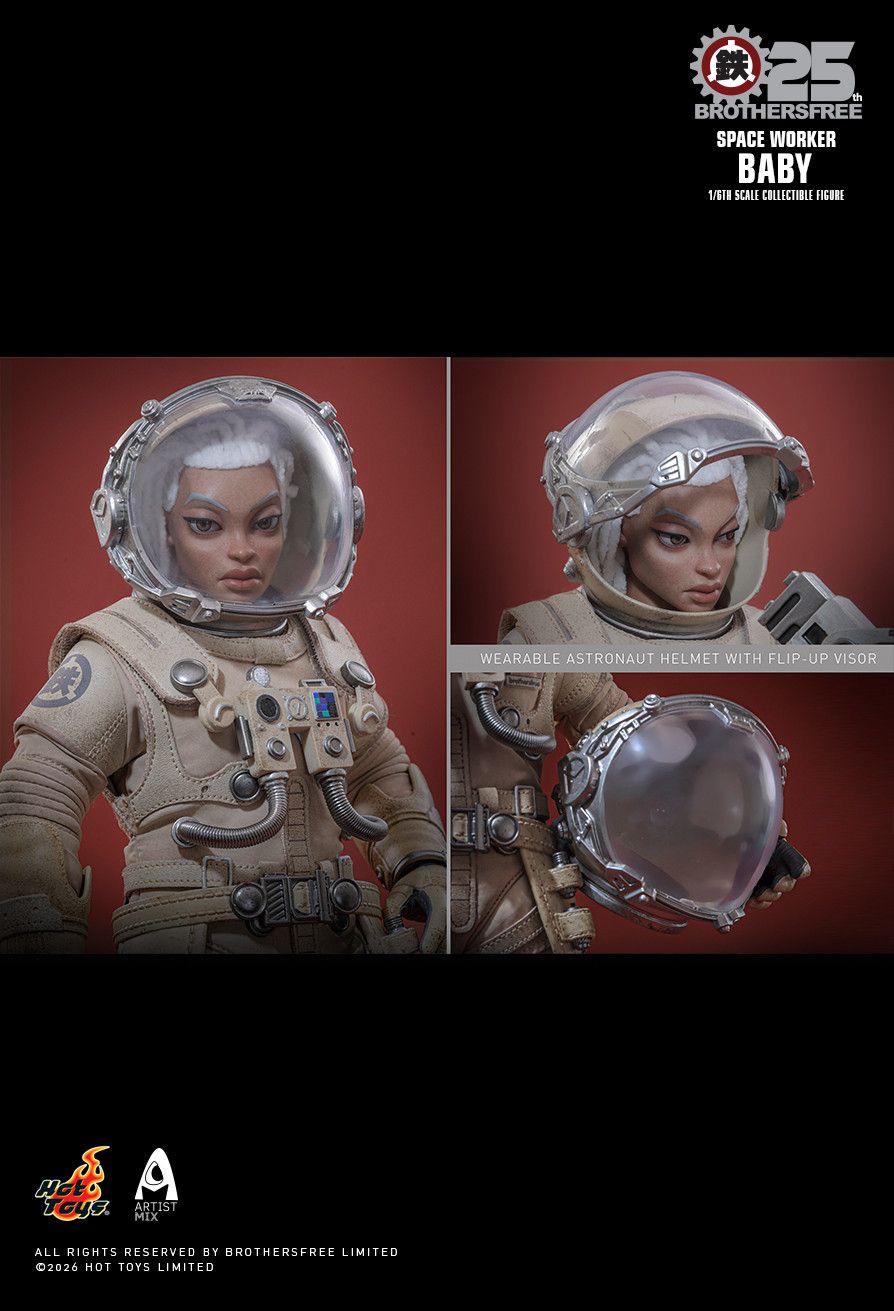 Hot Toys AMC040 - Brothersfree X Hot Toys - Space Worker Baby 【Pre-Order】
