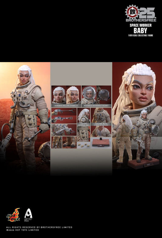 Hot Toys AMC040 - Brothersfree X Hot Toys - Space Worker Baby 【Pre-Order】