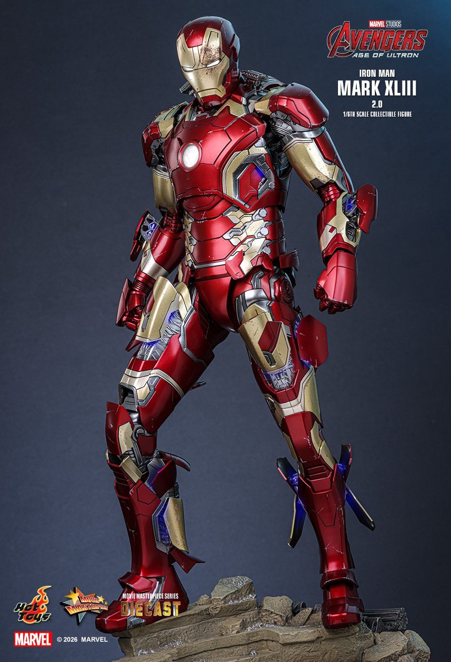 Hot Toys MMS865D80 - Marvel Comics - Avengers: Age of Ultron - Iron Man Mark XLIII【Pre-Order】