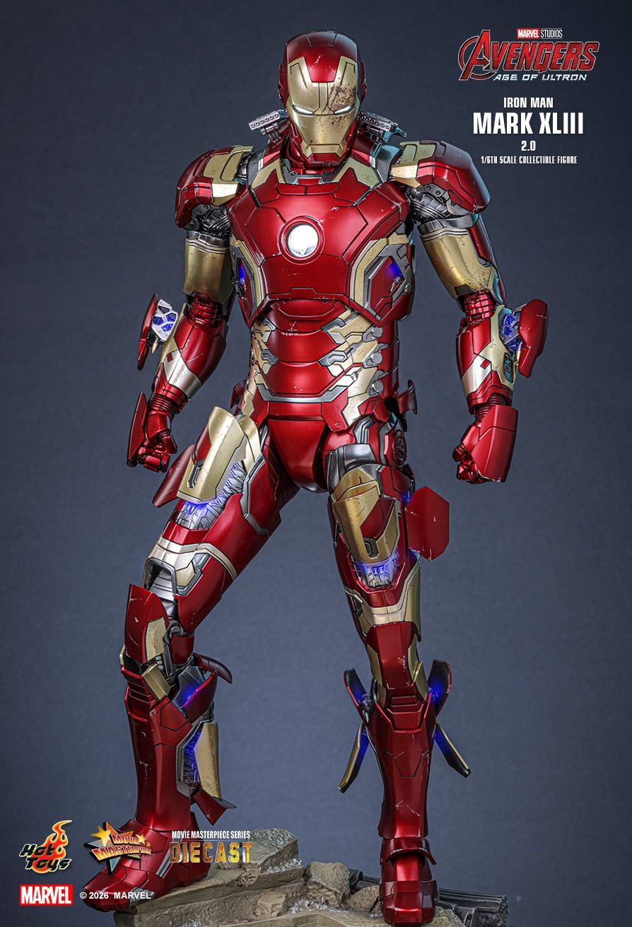 Hot Toys MMS865D80 - Marvel Comics - Avengers: Age of Ultron - Iron Man Mark XLIII【Pre-Order】