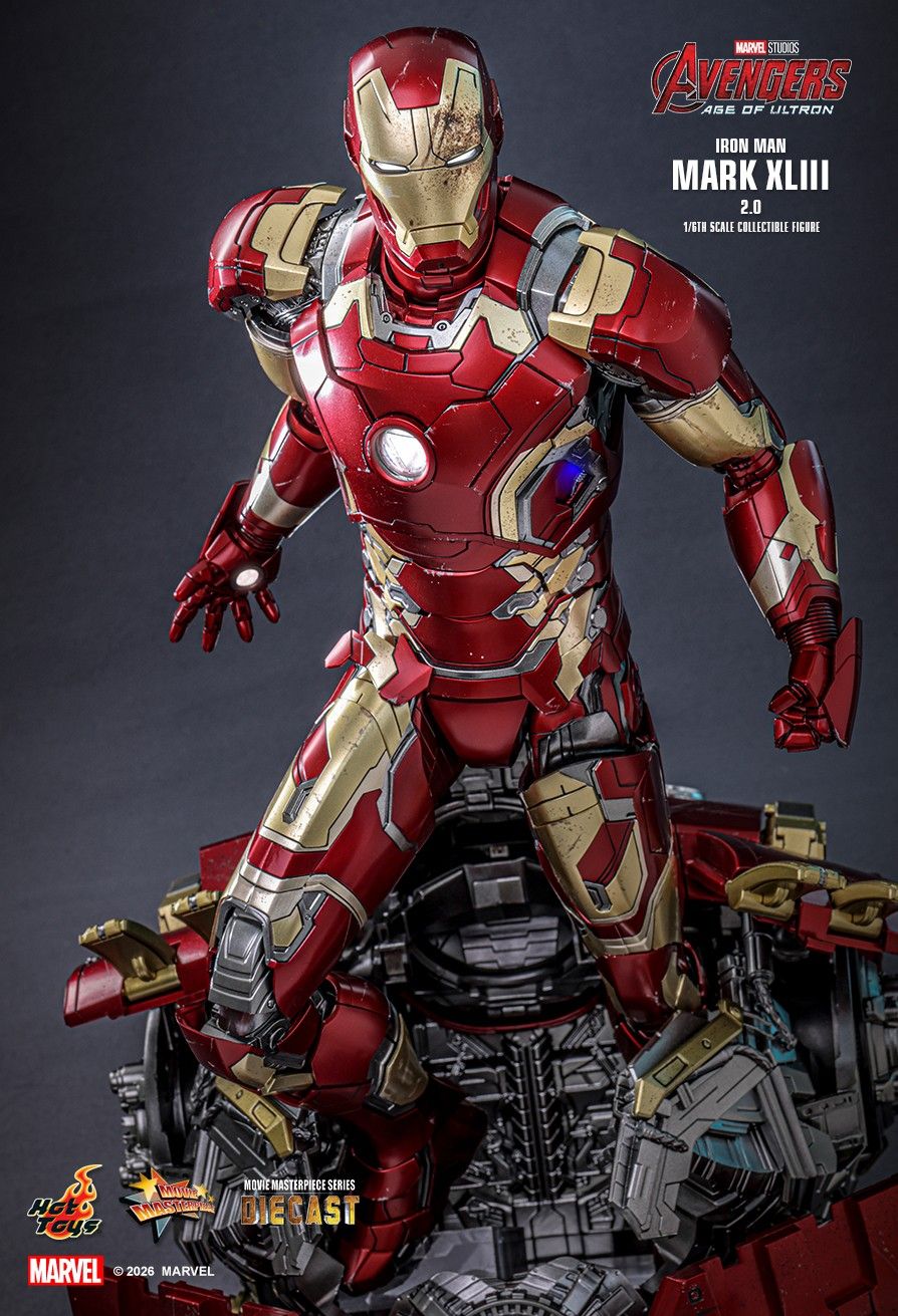 Hot Toys MMS865D80 - Marvel Comics - Avengers: Age of Ultron - Iron Man Mark XLIII【Pre-Order】