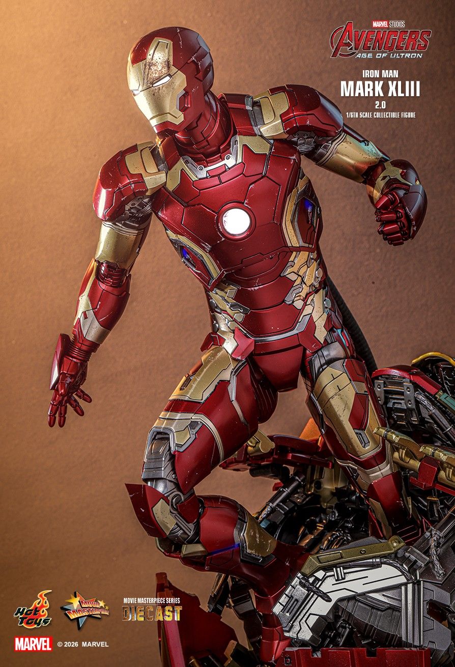 Hot Toys MMS865D80 - Marvel Comics - Avengers: Age of Ultron - Iron Man Mark XLIII【Pre-Order】