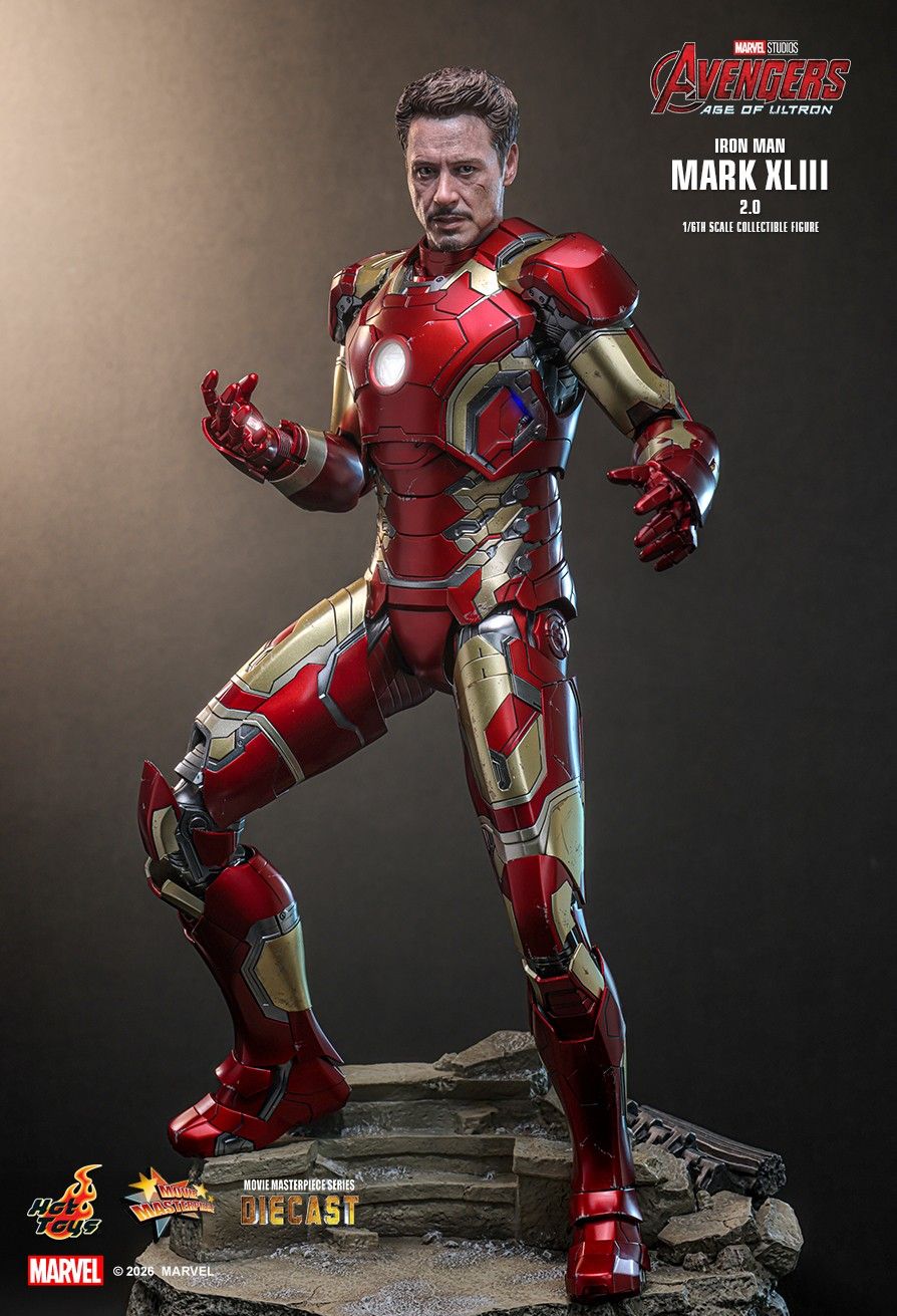Hot Toys MMS865D80 - Marvel Comics - Avengers: Age of Ultron - Iron Man Mark XLIII【Pre-Order】