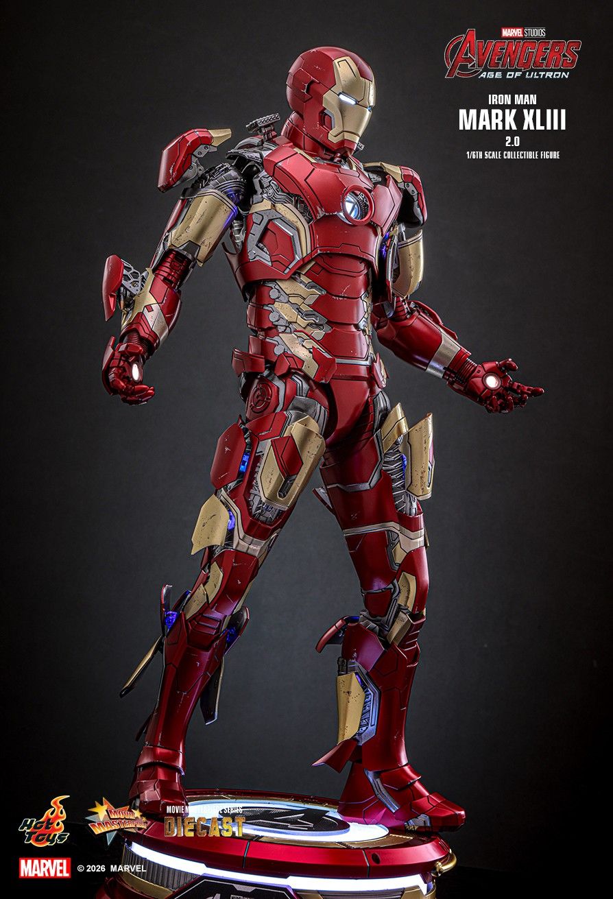 Hot Toys MMS865D80 - Marvel Comics - Avengers: Age of Ultron - Iron Man Mark XLIII【Pre-Order】