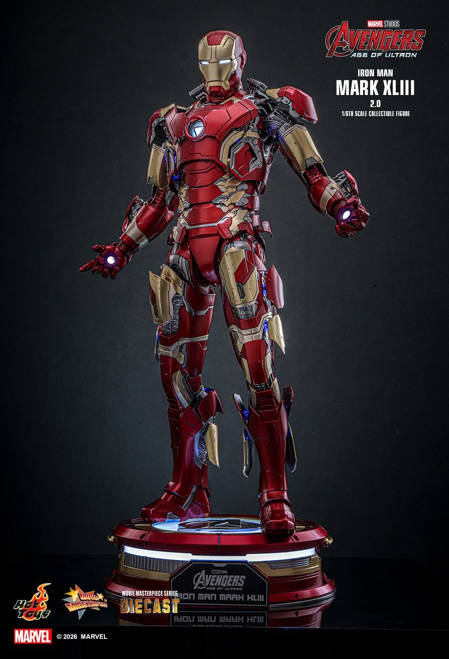 Hot Toys MMS865D80 - Marvel Comics - Avengers: Age of Ultron - Iron Man Mark XLIII【Pre-Order】