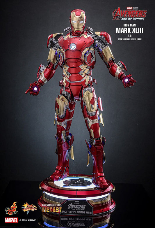 Hot Toys MMS865D80 - Marvel Comics - Avengers: Age of Ultron - Iron Man Mark XLIII【Pre-Order】