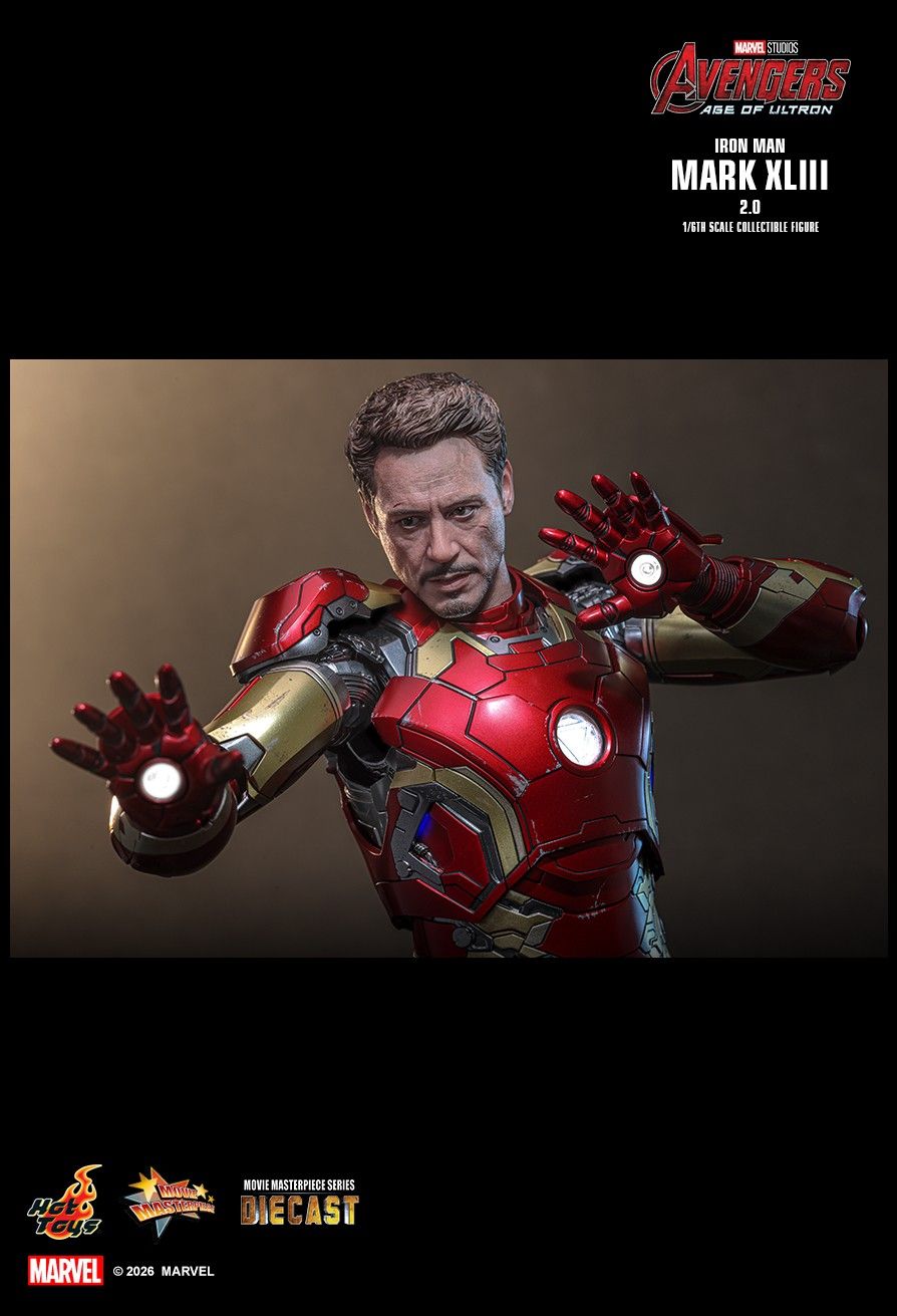 Hot Toys MMS865D80 - Marvel Comics - Avengers: Age of Ultron - Iron Man Mark XLIII【Pre-Order】