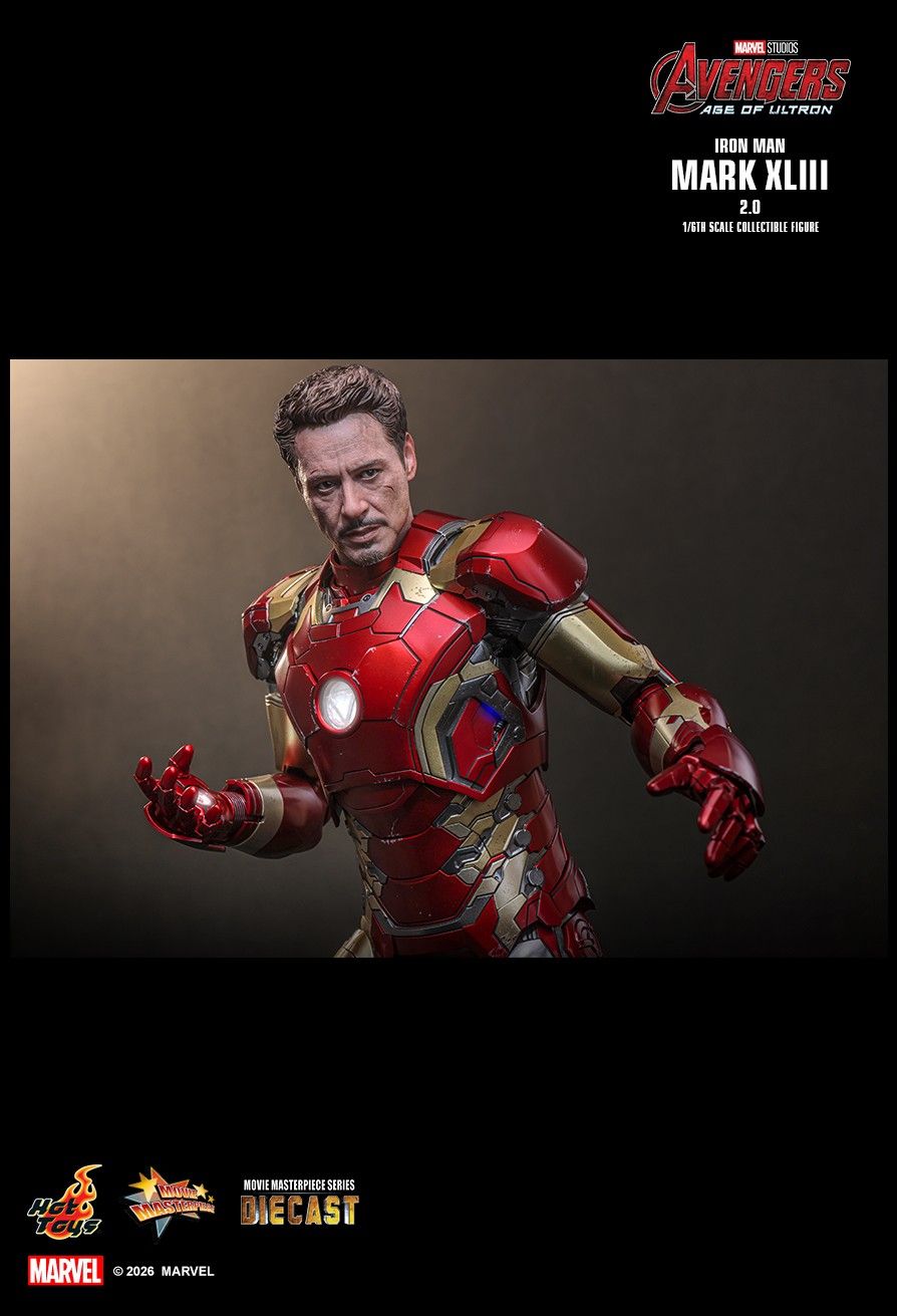 Hot Toys MMS865D80 - Marvel Comics - Avengers: Age of Ultron - Iron Man Mark XLIII【Pre-Order】