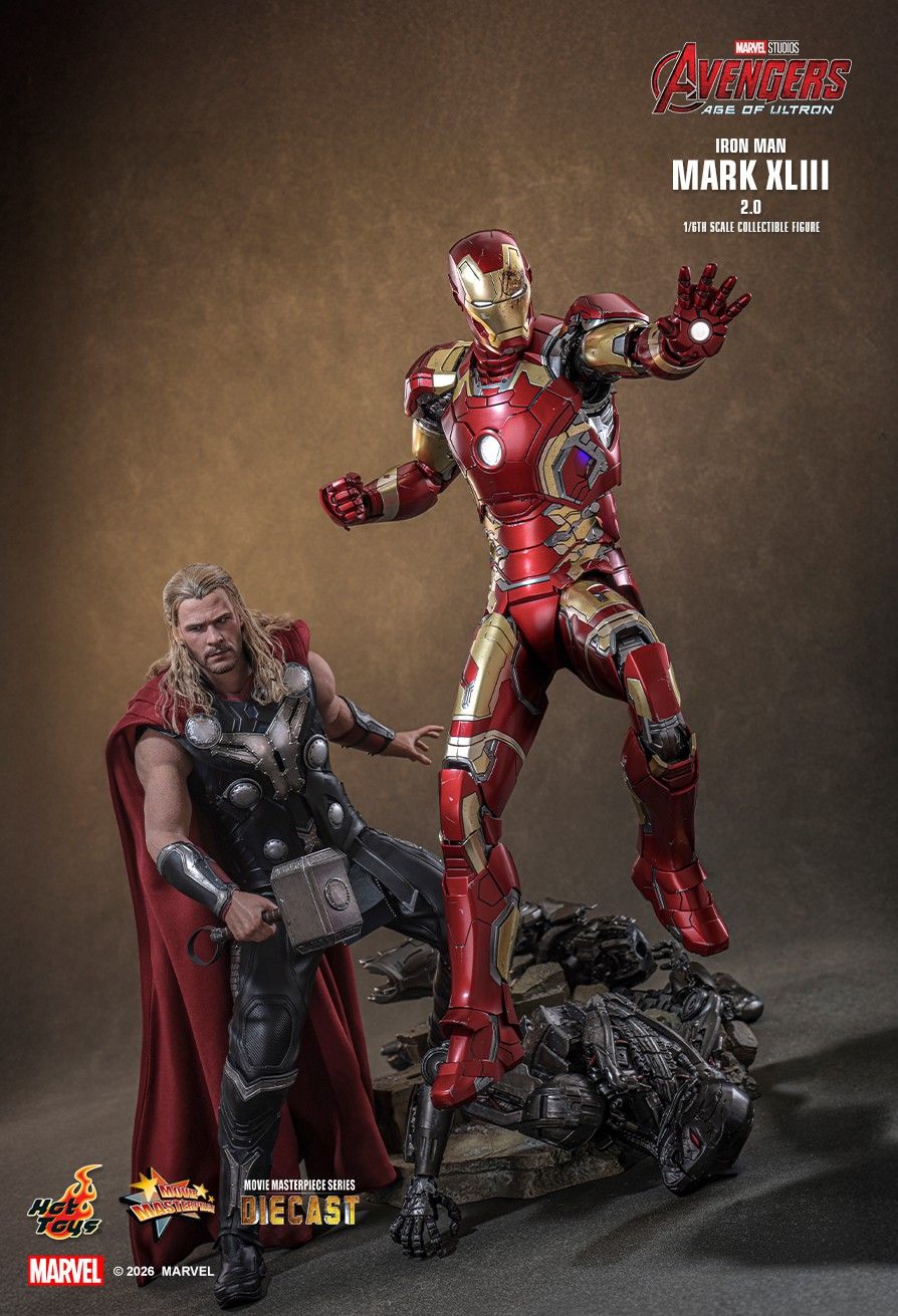 Hot Toys MMS865D80 - Marvel Comics - Avengers: Age of Ultron - Iron Man Mark XLIII【Pre-Order】