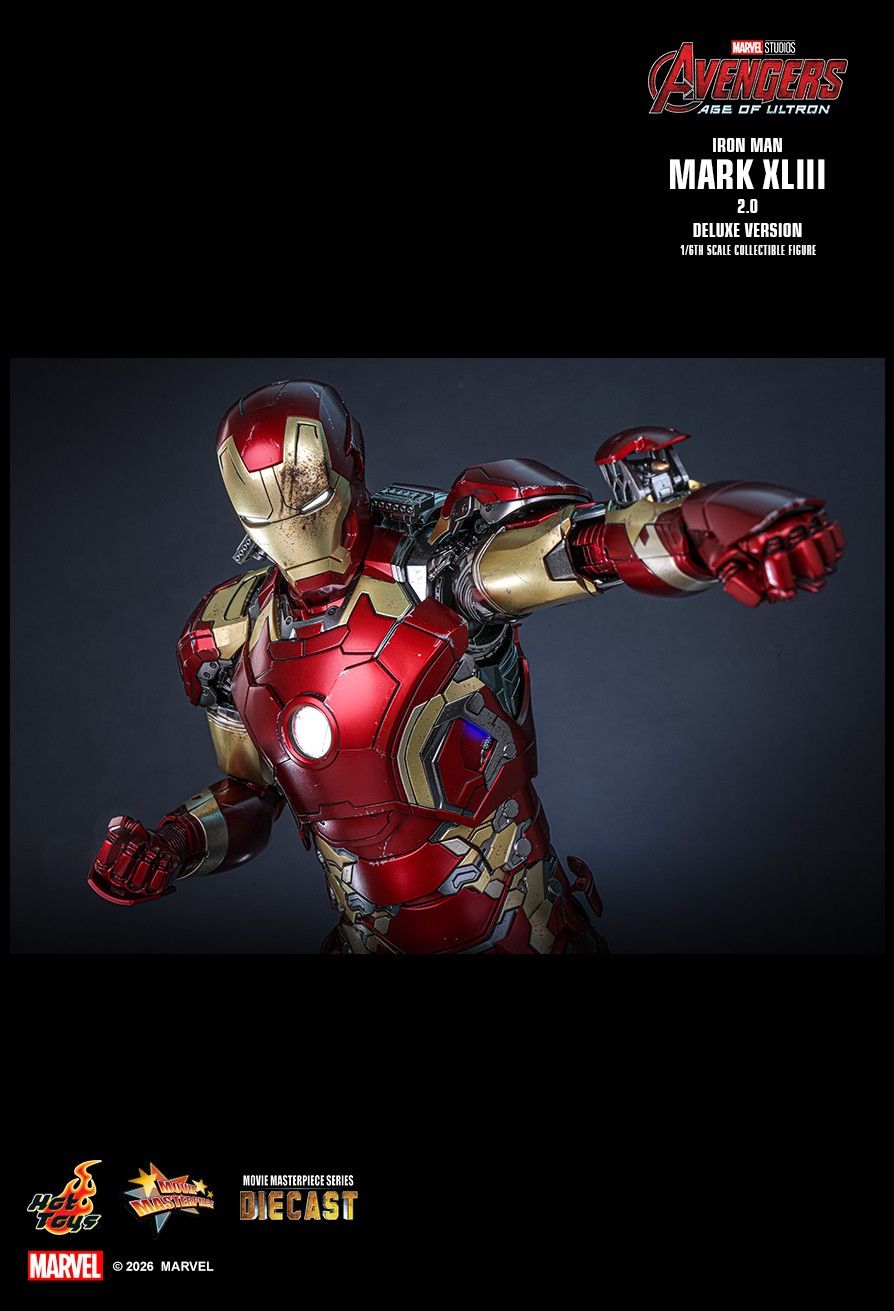 Hot Toys MMS866D81 - Marvel Comics - Avengers: Age of Ultron - Iron Man Mark XLIII【Pre-Order】
