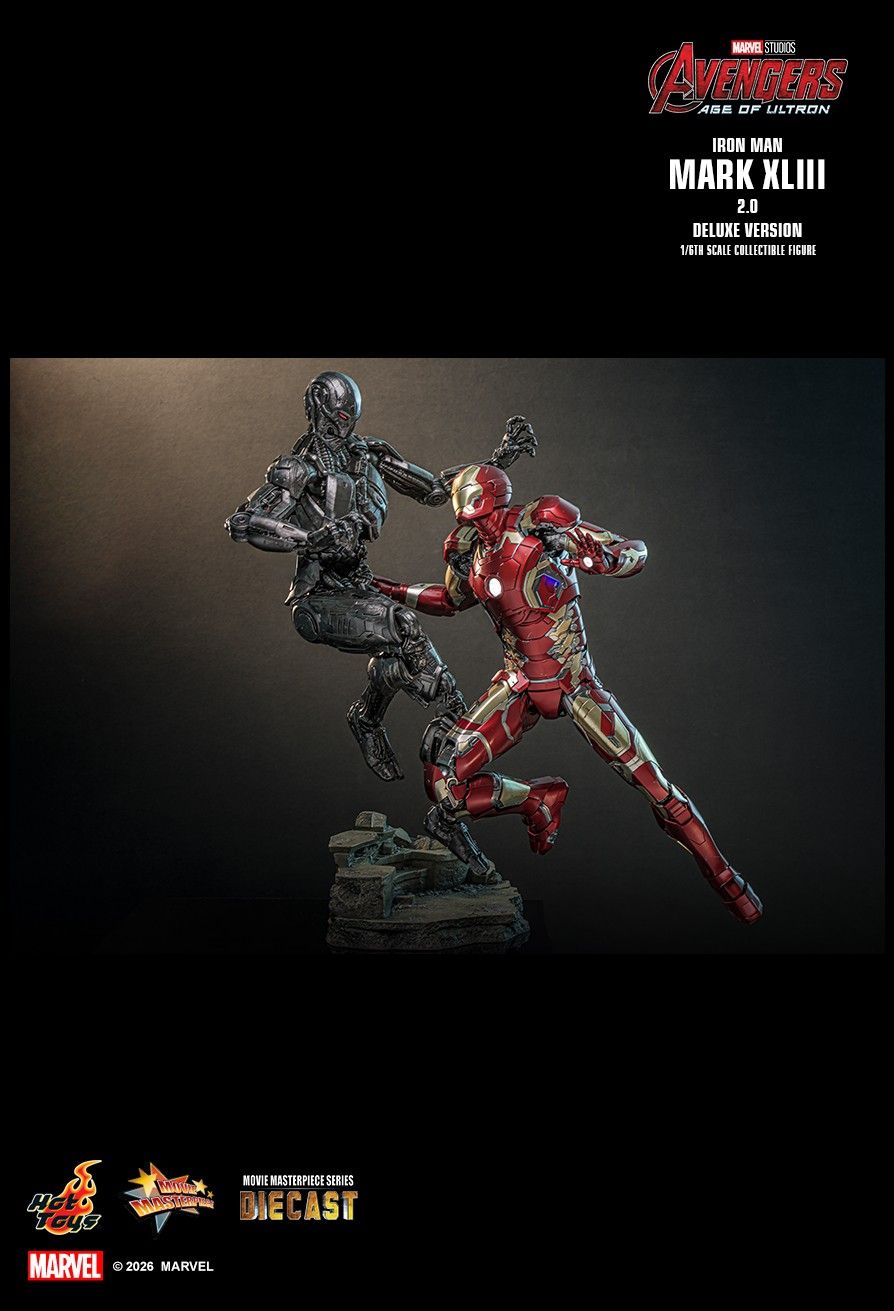 Hot Toys MMS866D81 - Marvel Comics - Avengers: Age of Ultron - Iron Man Mark XLIII【Pre-Order】