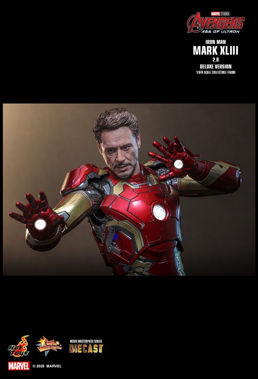 Hot Toys MMS866D81 - Marvel Comics - Avengers: Age of Ultron - Iron Man Mark XLIII【Pre-Order】