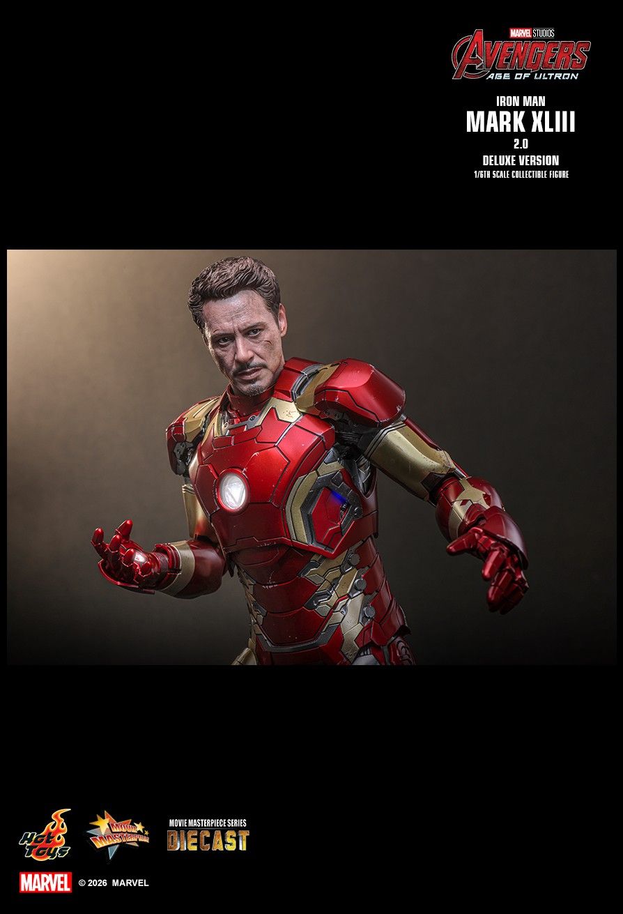 Hot Toys MMS866D81 - Marvel Comics - Avengers: Age of Ultron - Iron Man Mark XLIII【Pre-Order】