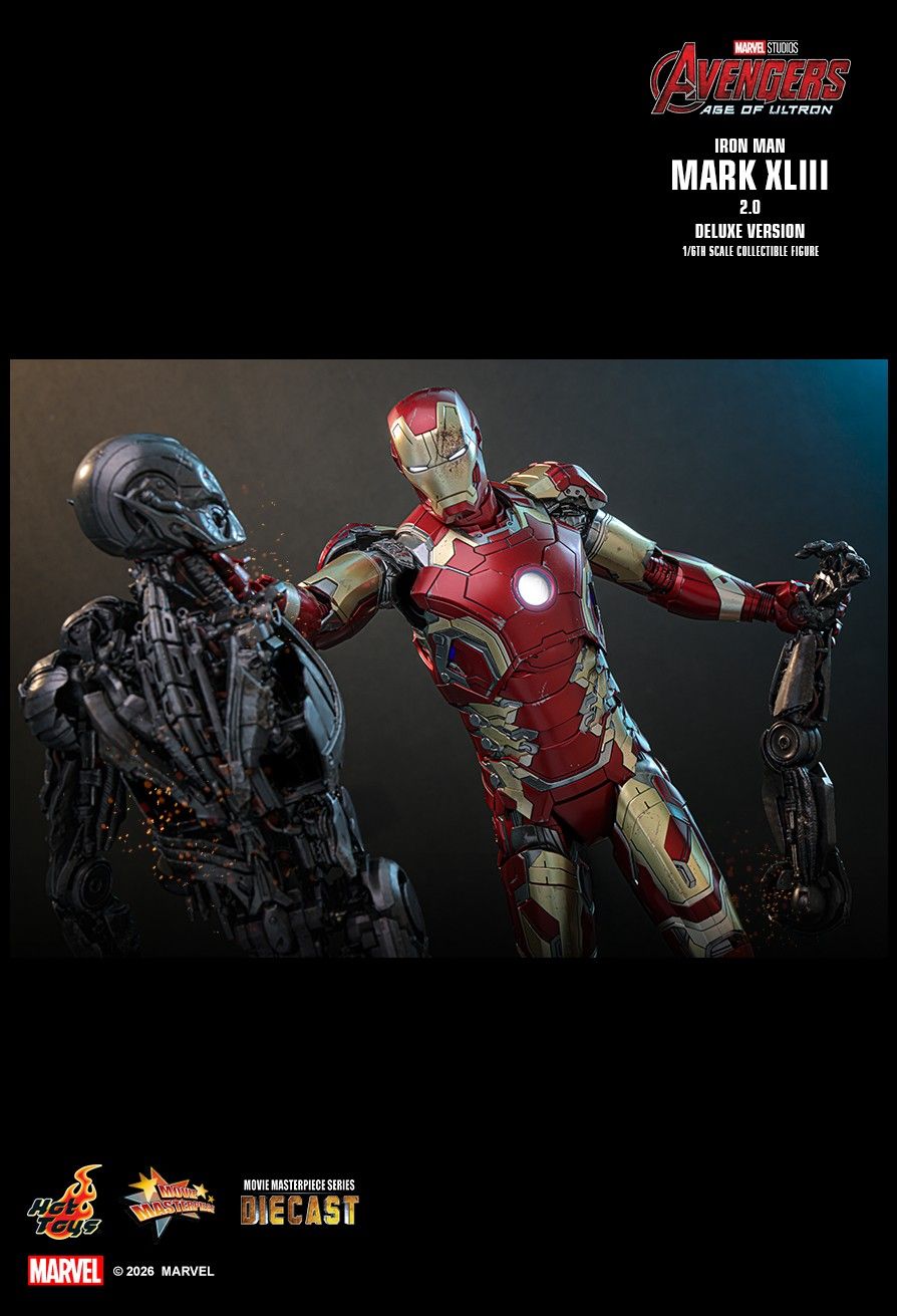 Hot Toys MMS866D81 - Marvel Comics - Avengers: Age of Ultron - Iron Man Mark XLIII【Pre-Order】