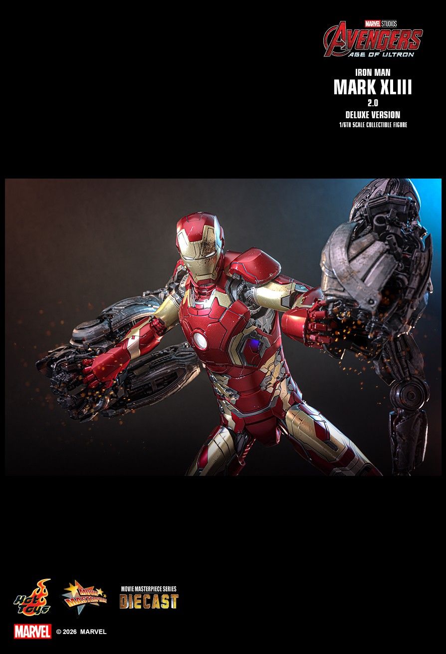 Hot Toys MMS866D81 - Marvel Comics - Avengers: Age of Ultron - Iron Man Mark XLIII【Pre-Order】