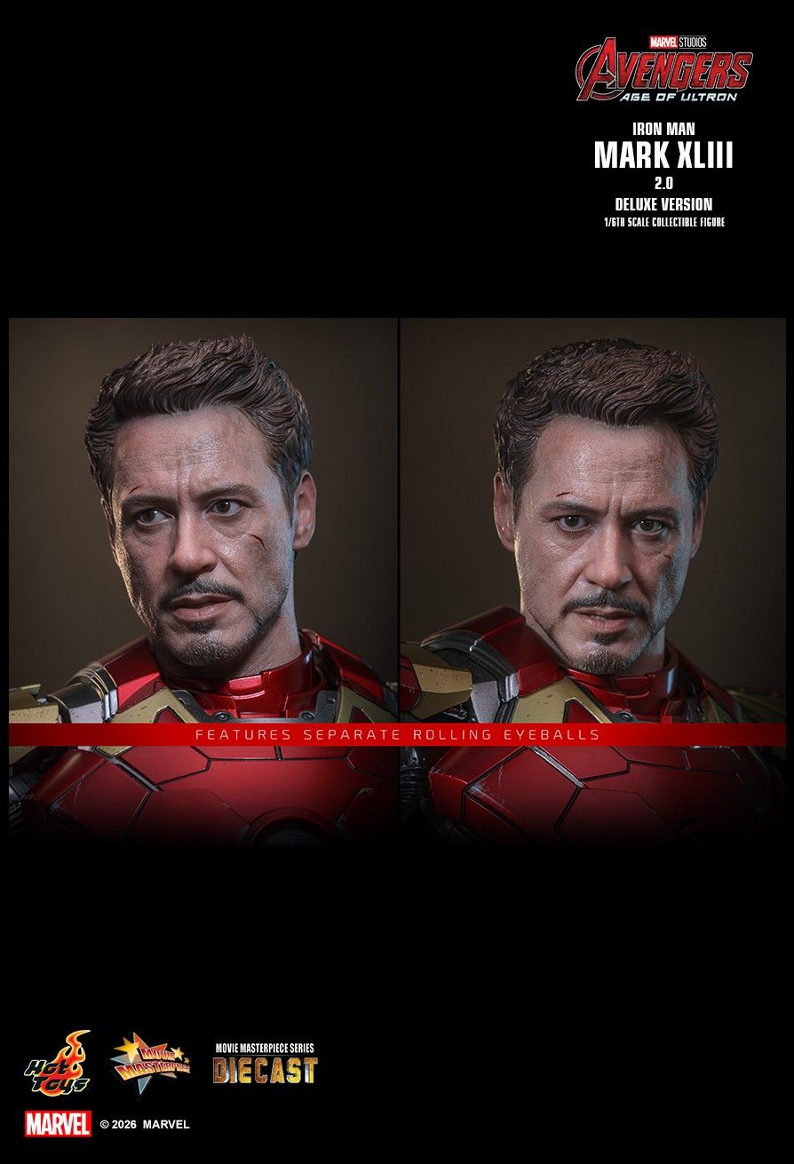 Hot Toys MMS866D81 - Marvel Comics - Avengers: Age of Ultron - Iron Man Mark XLIII【Pre-Order】
