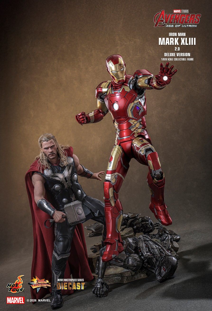 Hot Toys MMS866D81 - Marvel Comics - Avengers: Age of Ultron - Iron Man Mark XLIII【Pre-Order】