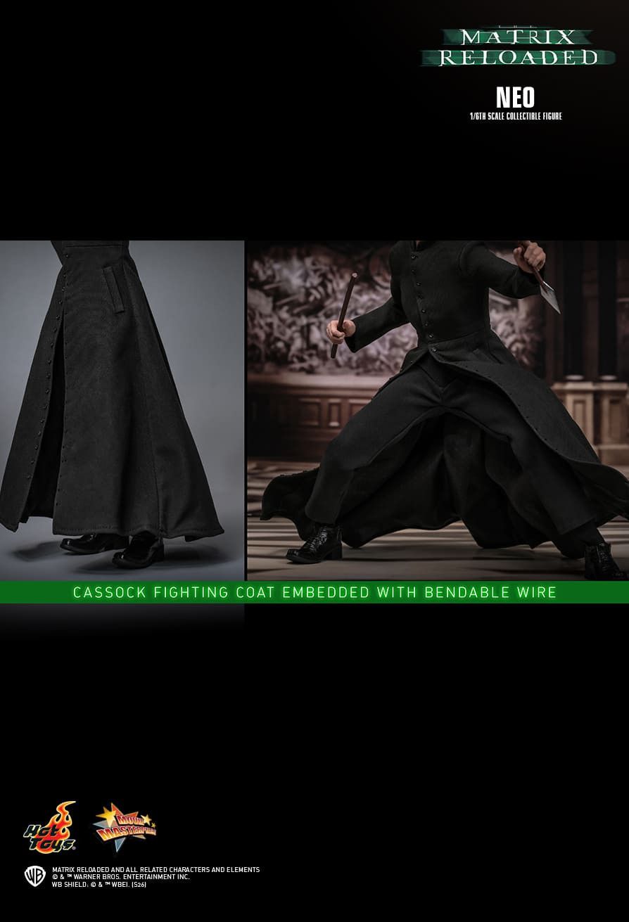 Hot Toys MMS868 - The Matrix Reloaded - Neo【Pre-Order】