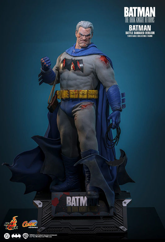 Hot Toys CMS031 - DC Comics - Batman : The Dark Knight Returns - Batman Battle Damaged Version【Pre-Order】