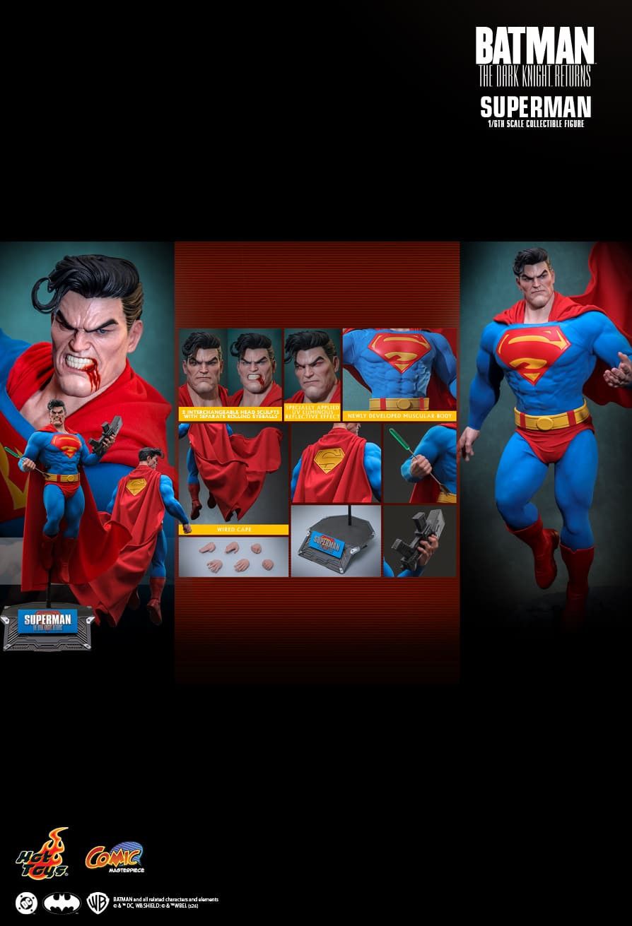 Hot Toys CMS032 - DC Comics - Batman : The Dark Knight Returns - Superman【Pre-Order】