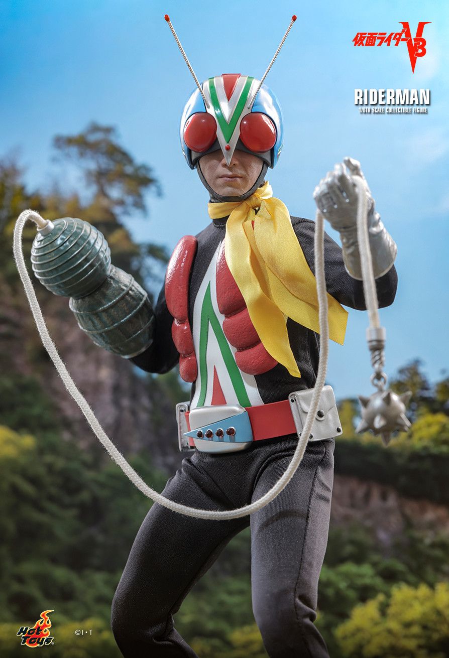 Hot Toys TMS185 - Kamen Rider V3 - Riderman【Pre-Order】