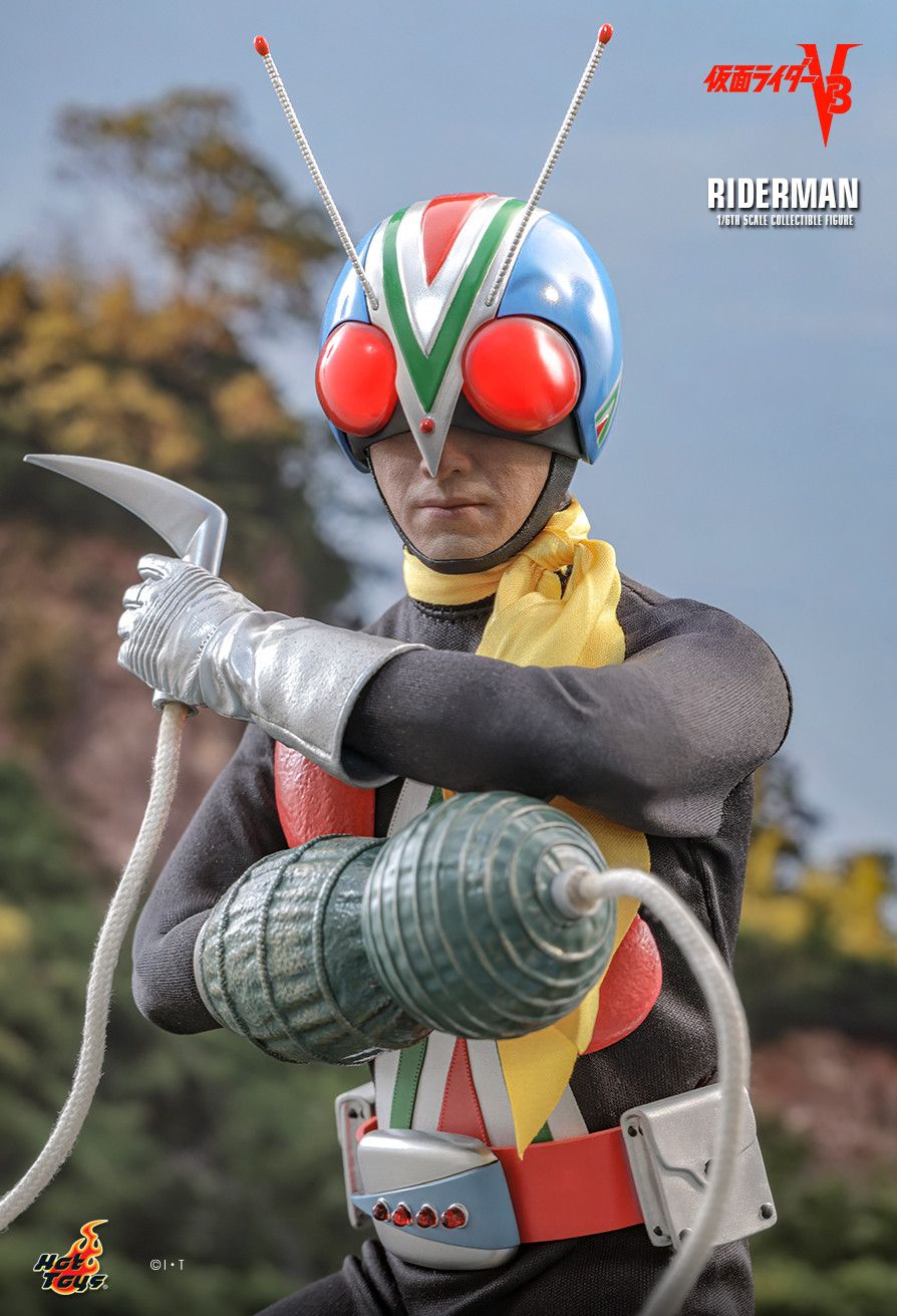 Hot Toys TMS185 - Kamen Rider V3 - Riderman【Pre-Order】