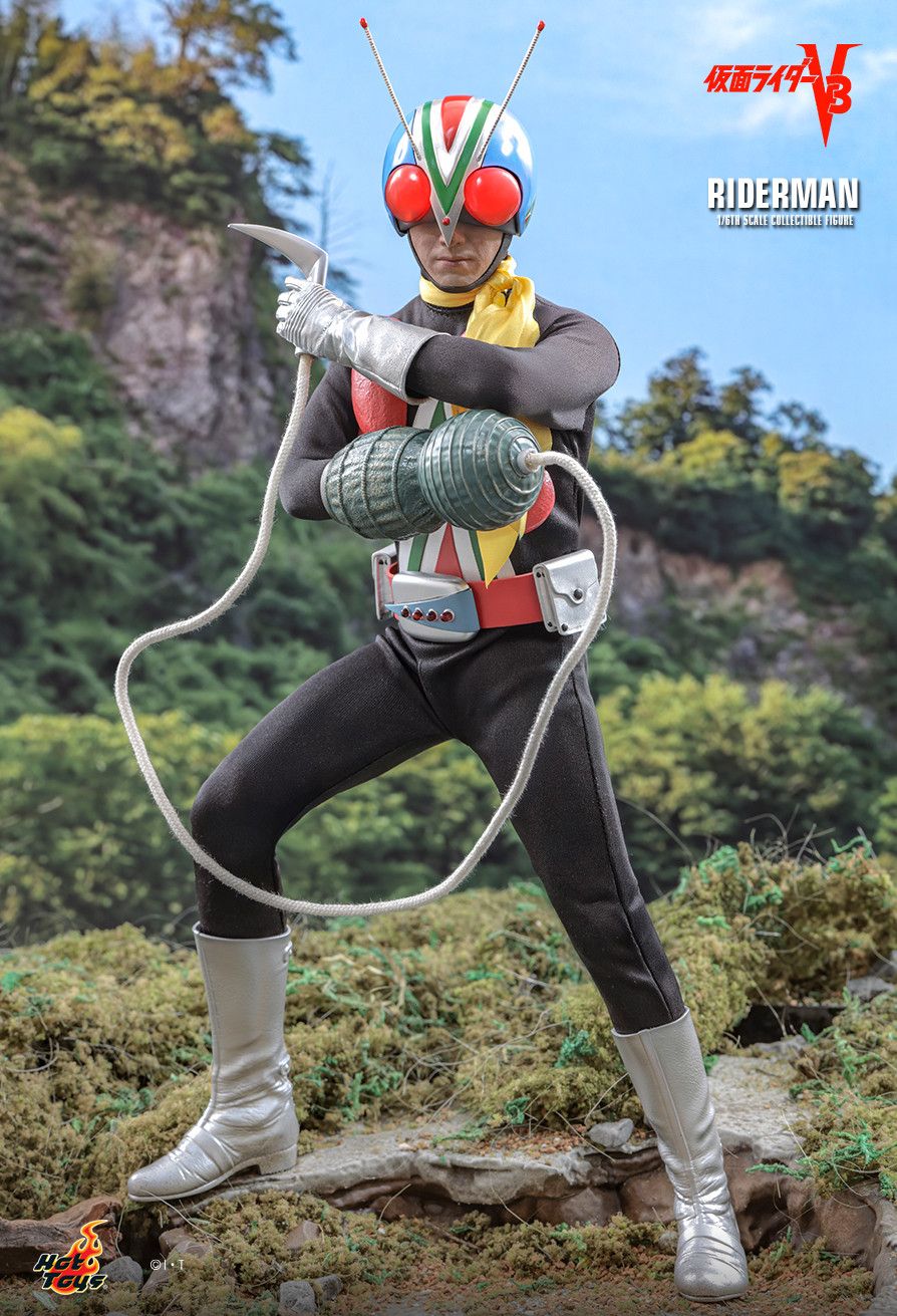 Hot Toys TMS185 - Kamen Rider V3 - Riderman【Pre-Order】