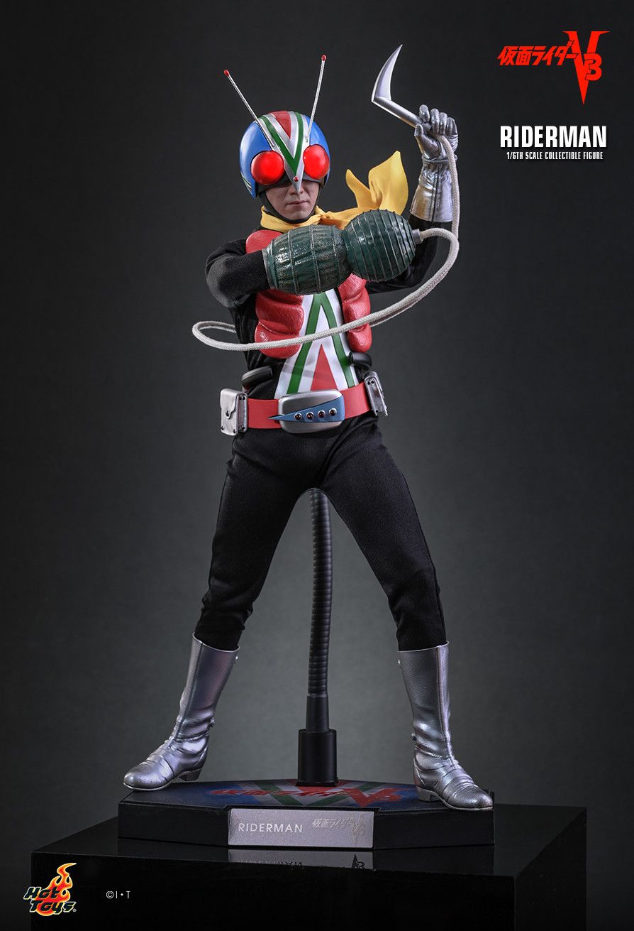 Hot Toys TMS185 - Kamen Rider V3 - Riderman【Pre-Order】