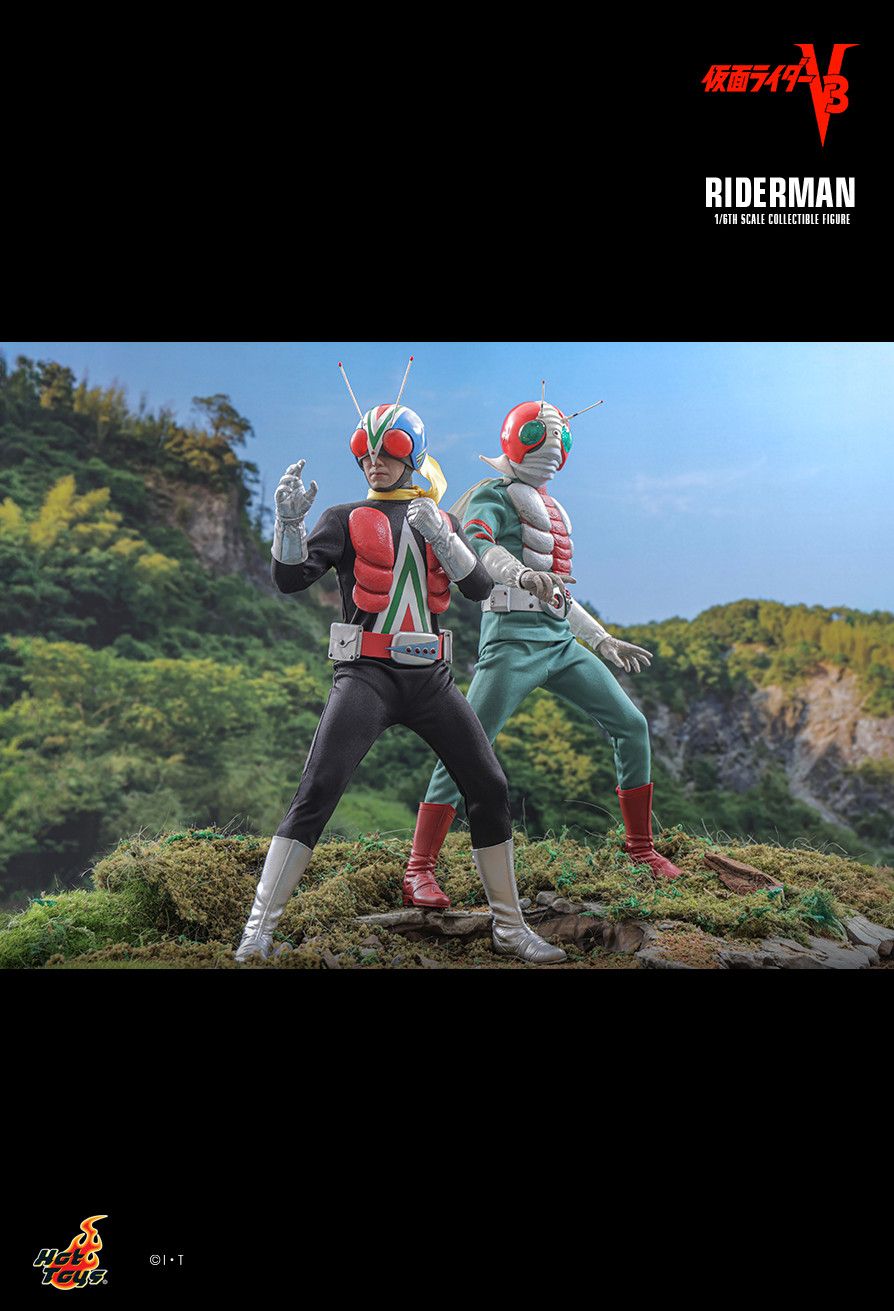 Hot Toys TMS185 - Kamen Rider V3 - Riderman【Pre-Order】