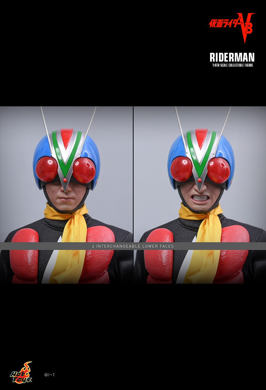 Hot Toys TMS185 - Kamen Rider V3 - Riderman【Pre-Order】