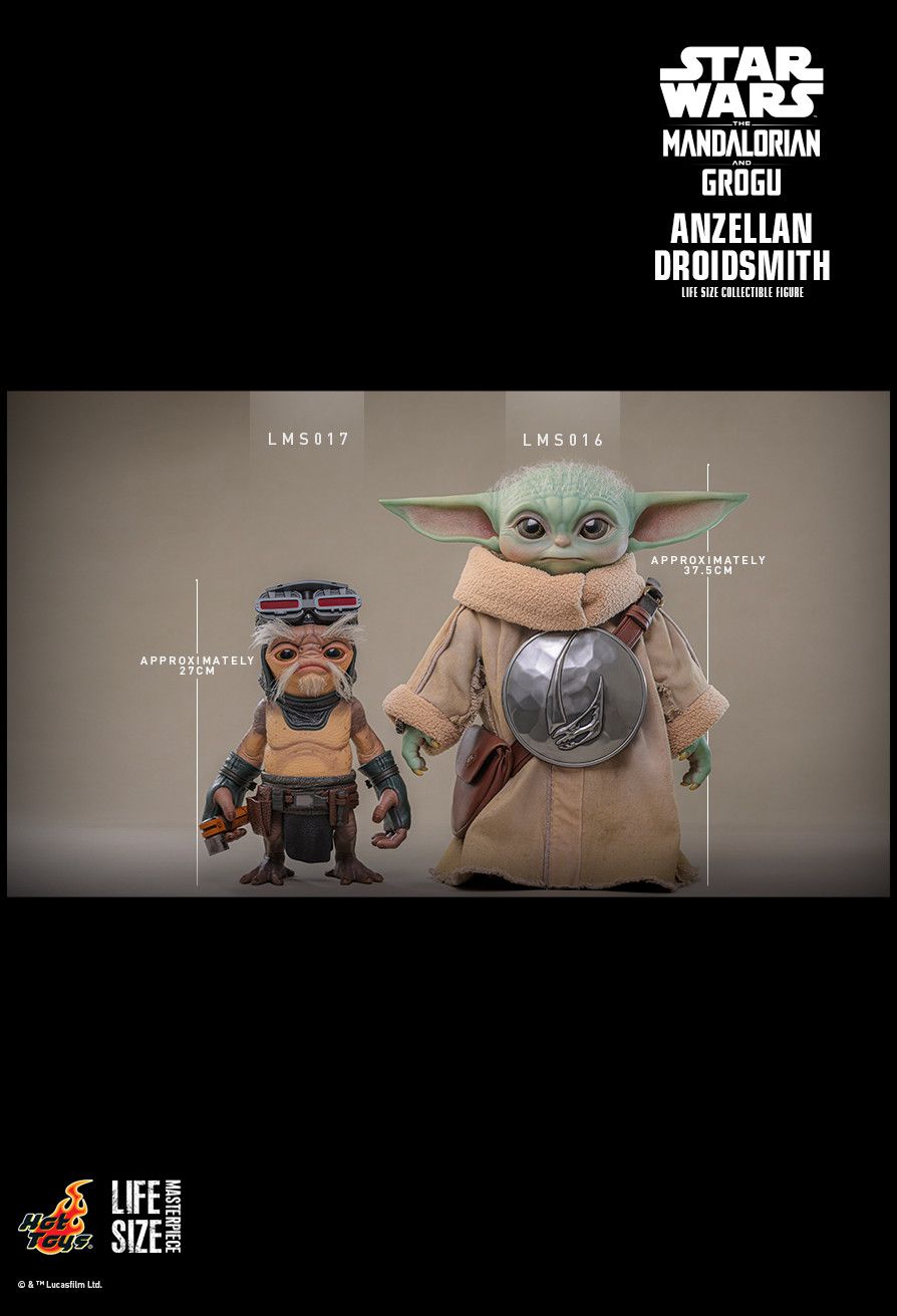 Hot Toys LMS017 - Star Wars : The Mandalorian & Grogu - Anzellan【Pre-Order】