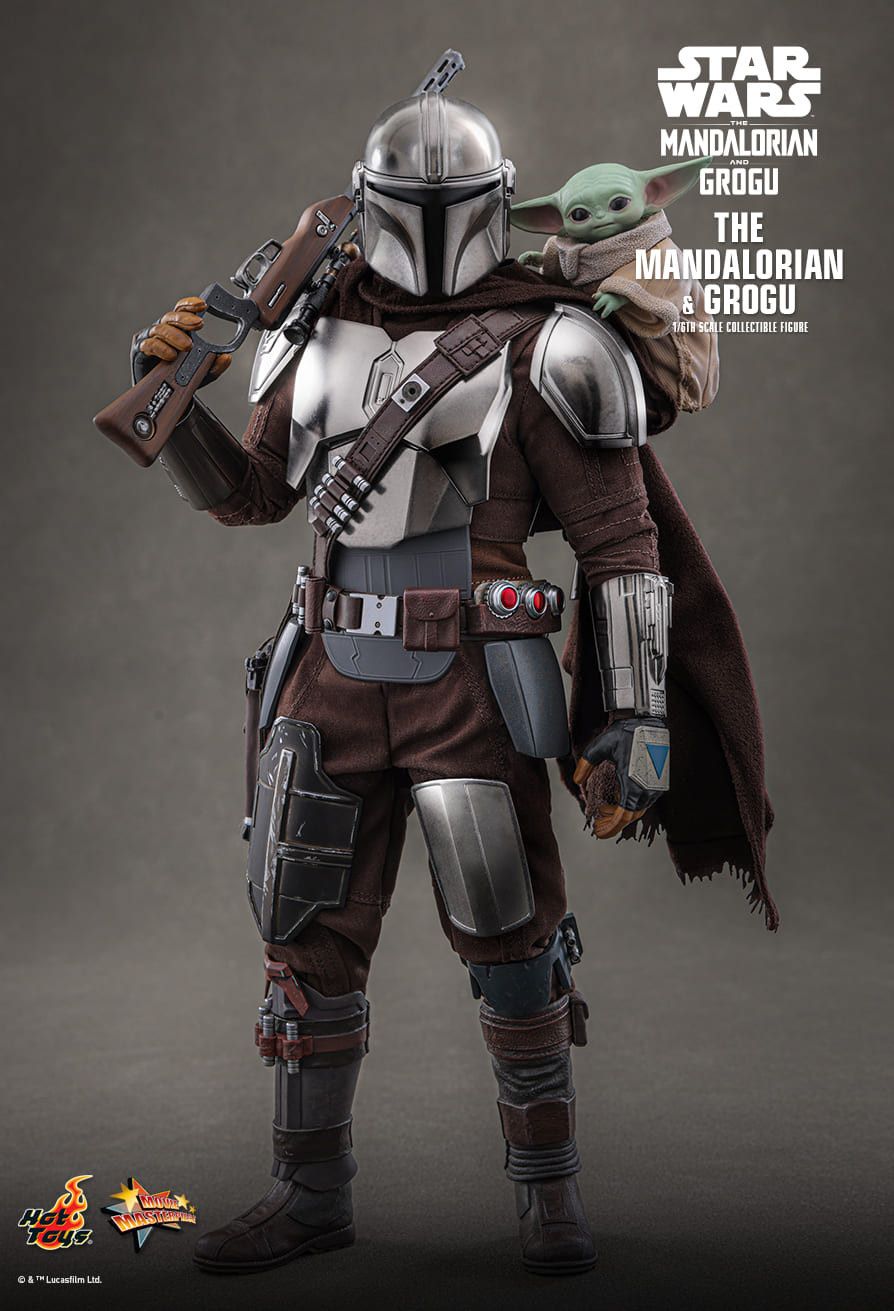 Hot Toys MMS871 - Star Wars : The Mandalorian & Grogu - Mandalorian And Grogu【Pre-Order】