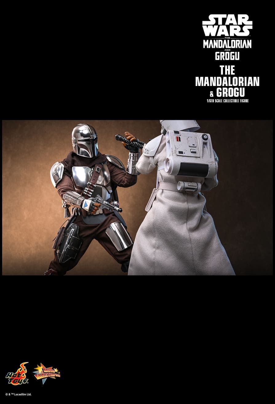 Hot Toys MMS871 - Star Wars : The Mandalorian & Grogu - Mandalorian And Grogu【Pre-Order】