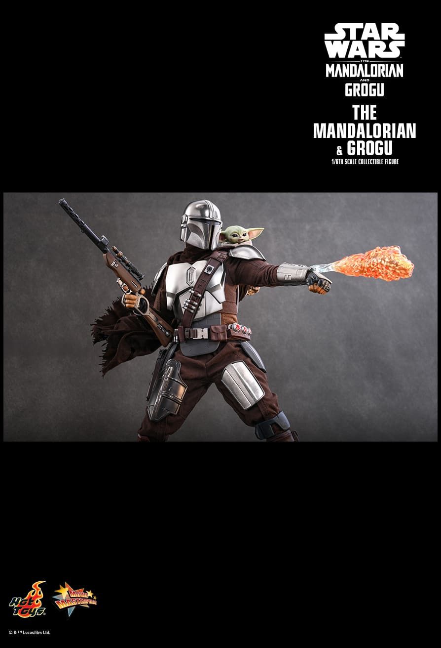 Hot Toys MMS871 - Star Wars : The Mandalorian & Grogu - Mandalorian And Grogu【Pre-Order】