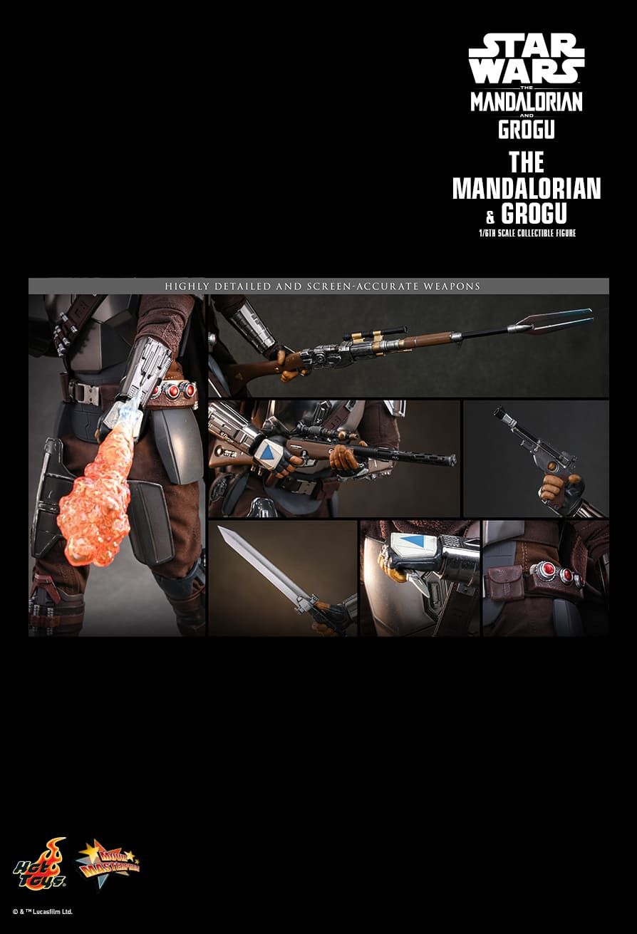 Hot Toys MMS871 - Star Wars : The Mandalorian & Grogu - Mandalorian And Grogu【Pre-Order】