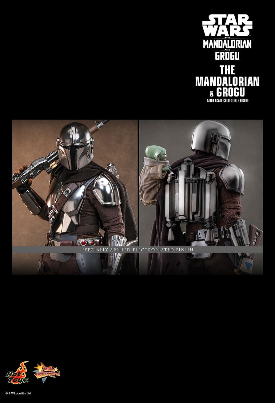 Hot Toys MMS871 - Star Wars : The Mandalorian & Grogu - Mandalorian And Grogu【Pre-Order】