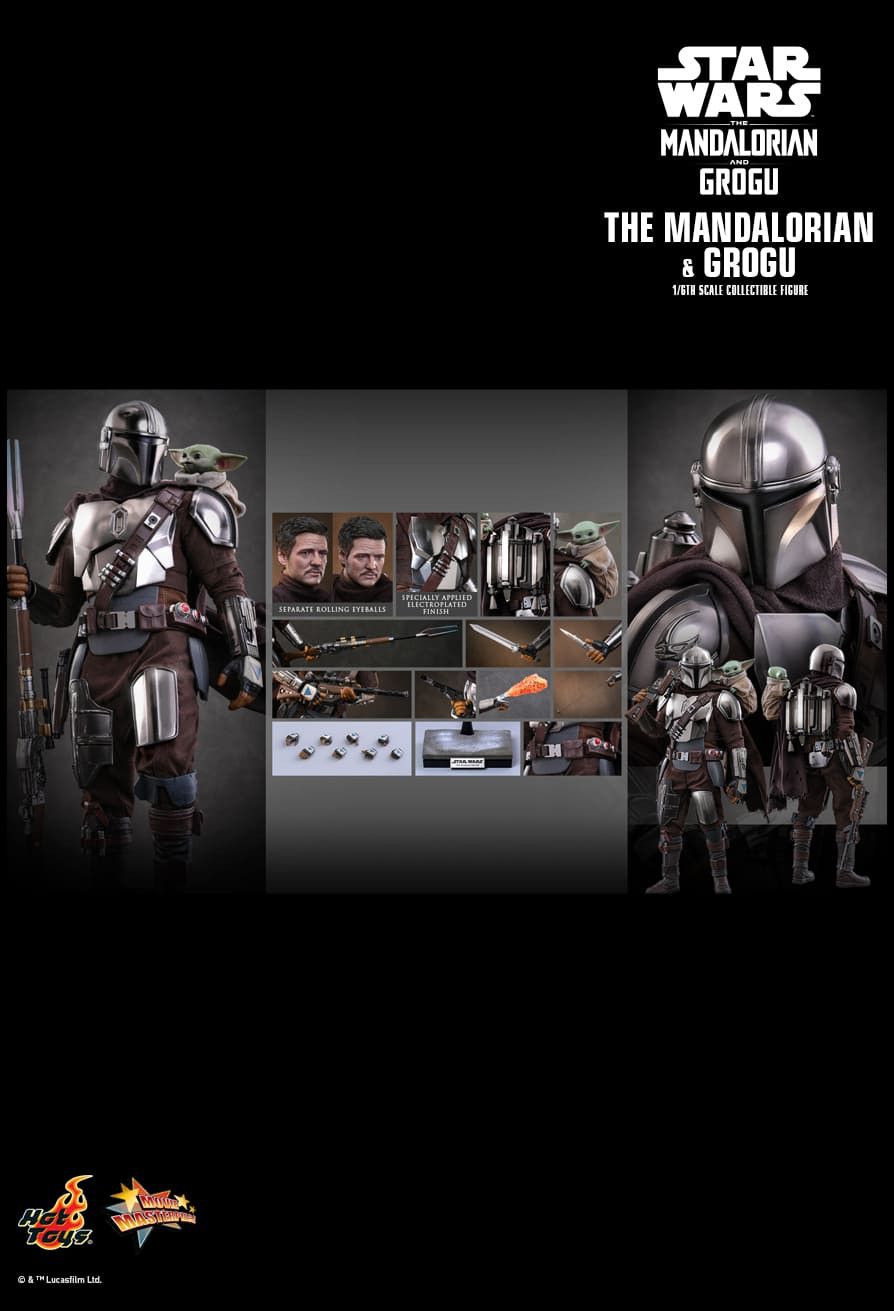 Hot Toys MMS871 - Star Wars : The Mandalorian & Grogu - Mandalorian And Grogu【Pre-Order】