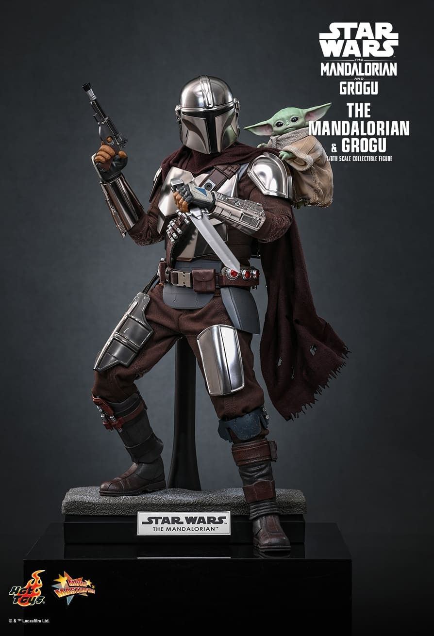 Hot Toys MMS871 - Star Wars : The Mandalorian & Grogu - Mandalorian And Grogu【Pre-Order】