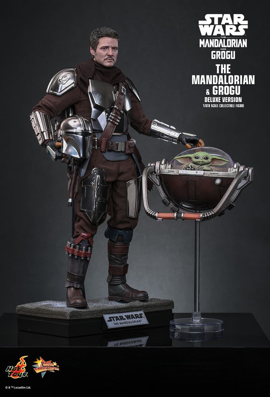 Hot Toys MMS872 - Star Wars : The Mandalorian & Grogu - Mandalorian And Grogu【Pre-Order】