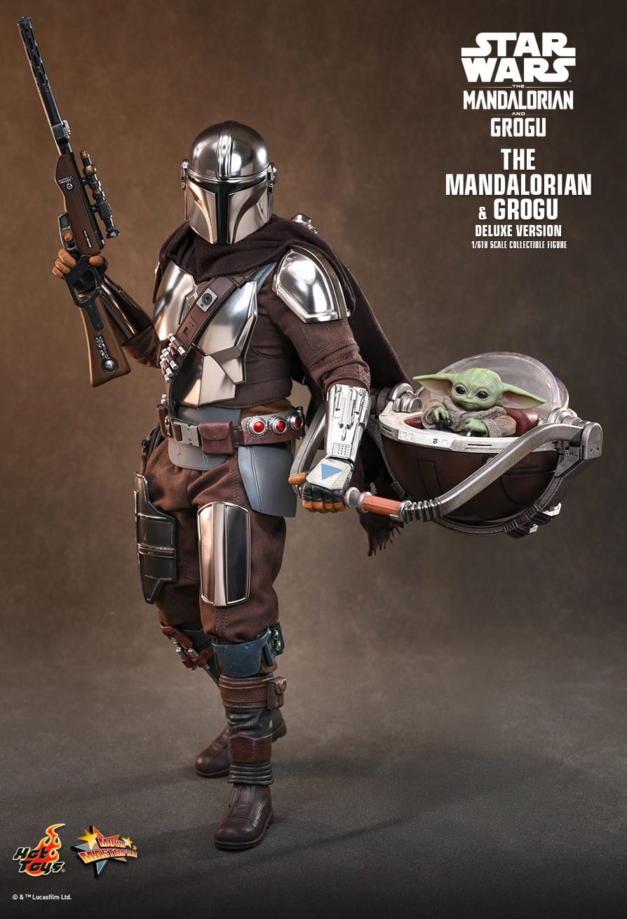 Hot Toys MMS872 - Star Wars : The Mandalorian & Grogu - Mandalorian And Grogu【Pre-Order】