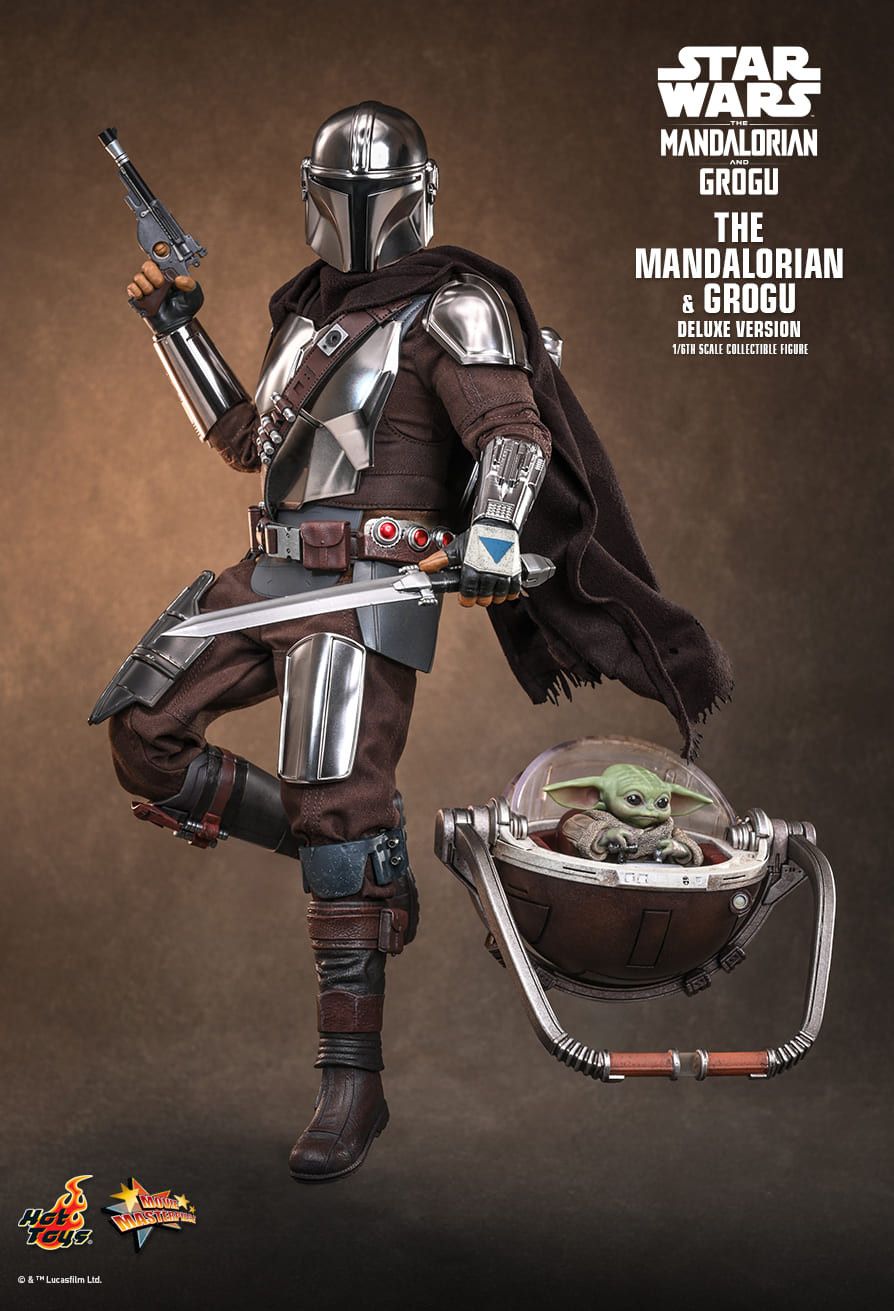 Hot Toys MMS872 - Star Wars : The Mandalorian & Grogu - Mandalorian And Grogu【Pre-Order】