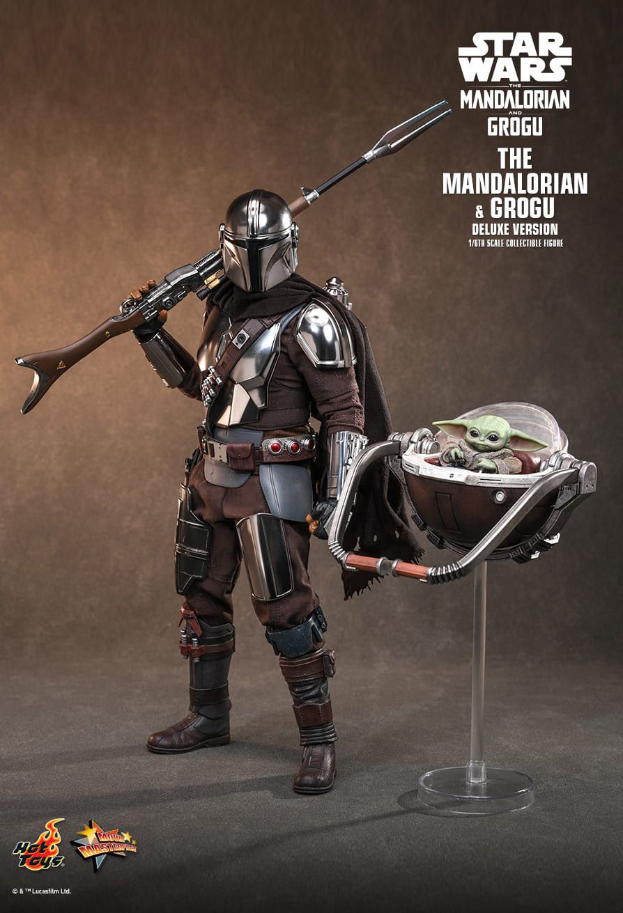 Hot Toys MMS872 - Star Wars : The Mandalorian & Grogu - Mandalorian And Grogu【Pre-Order】