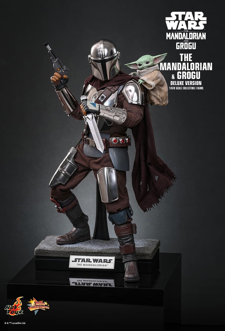 Hot Toys MMS872 - Star Wars : The Mandalorian & Grogu - Mandalorian And Grogu【Pre-Order】